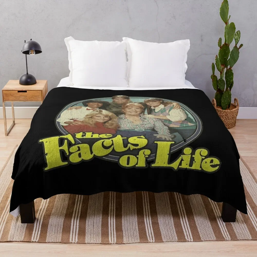 

The Facts of Life 1979 Essential Throw Blanket Travel Size Cozy Blanket for Plane Train