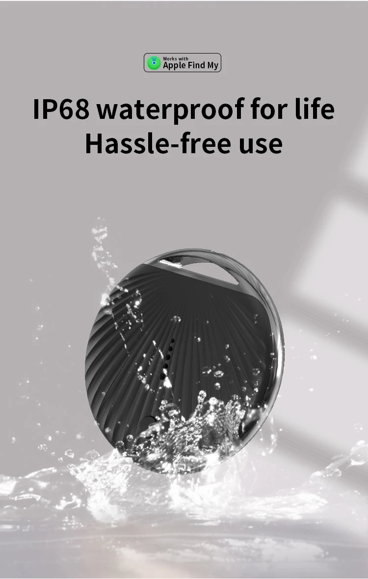 Timethinkker 스마트 GPS 트래커 태그 에어태그, 애플 찾기, 내 앱 ITag, 분실 방지 에어태그 로케이터, IOS용 애완 동물 키 파인더