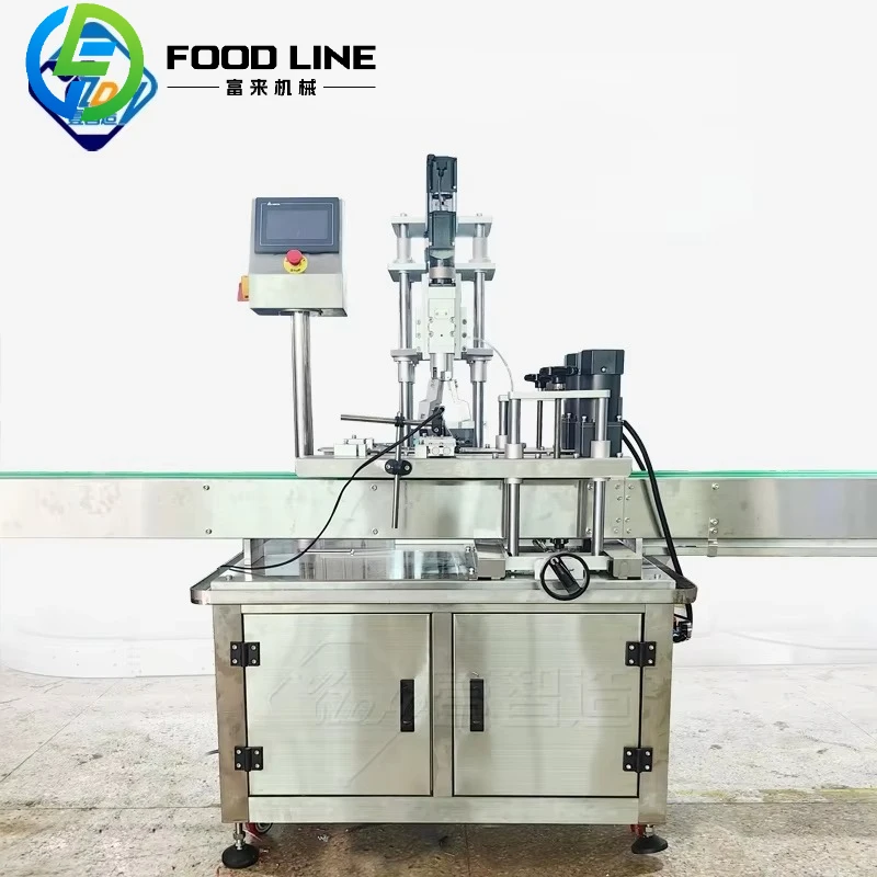 乳化液・ペースト状液体・果物・醤油工場向け全自動キャッピングマシン - 食品木製モーターポンプ（工場カスタマイズ対応）