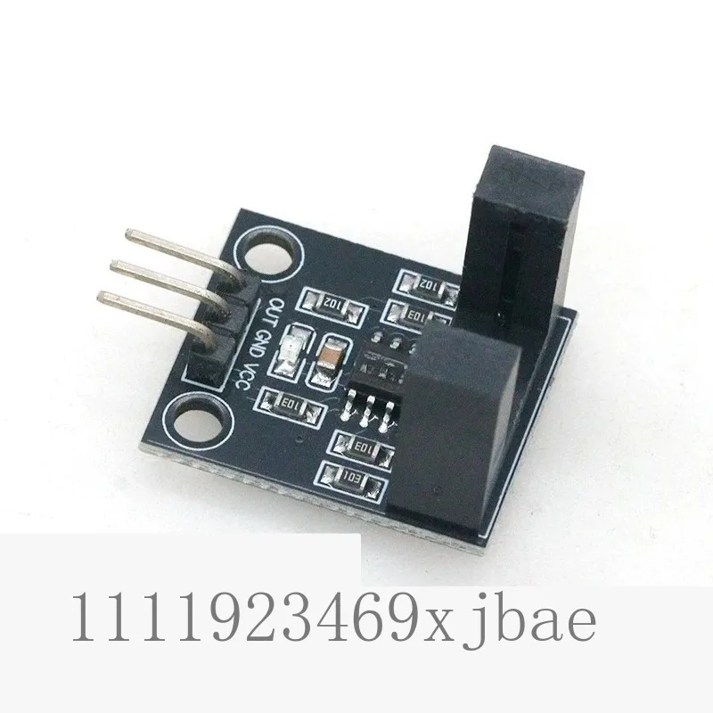 Slot Type Optocoupler Module, Infrared Photoelectric Sensor, Speed Measurement & Pulse Counting Development Board