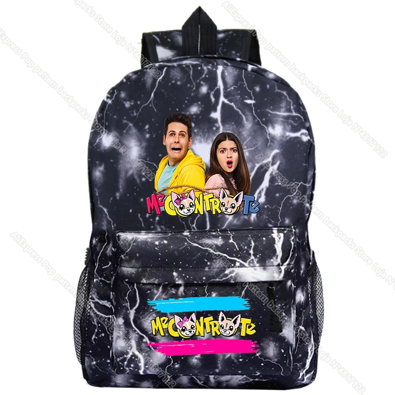 Me Contro Te Backpack Students Boys Girls Shoulder School Knapsack Men Women Rucksack Teens Daily Travel Bags