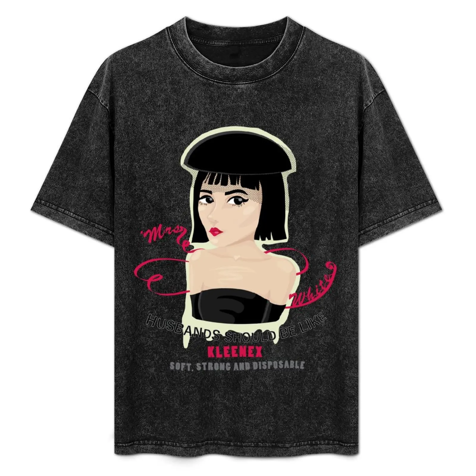 Clue - T-shirt Mrs. White, t-shirt de tous les jours, grande taille