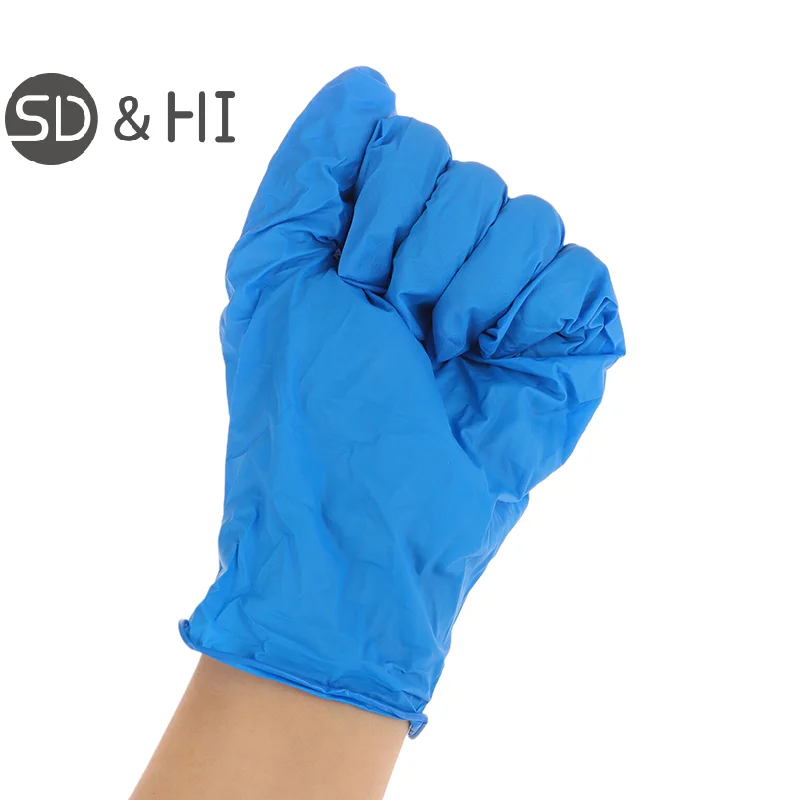 1Pair Gloves Disposible Nitrile Gloves Housework Cleaning Car Industry Gardening Pet Care Cooking Working Hair Dye Gloves Tools