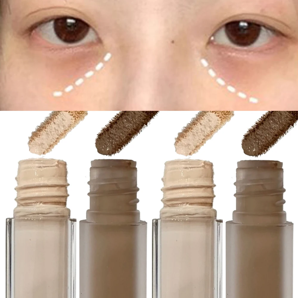 Correcteur liquide surligneur ombre imperméable, éclaircit la peau, anciers de contour, couverture durable, fond de teint acné et cernes