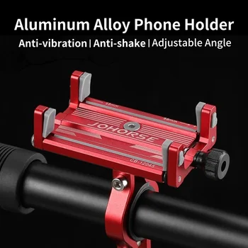 Support universel pour téléphone portable de vélo, support réglable en alliage d'aluminium pour scooter, vélo, base de fixation, clip 1