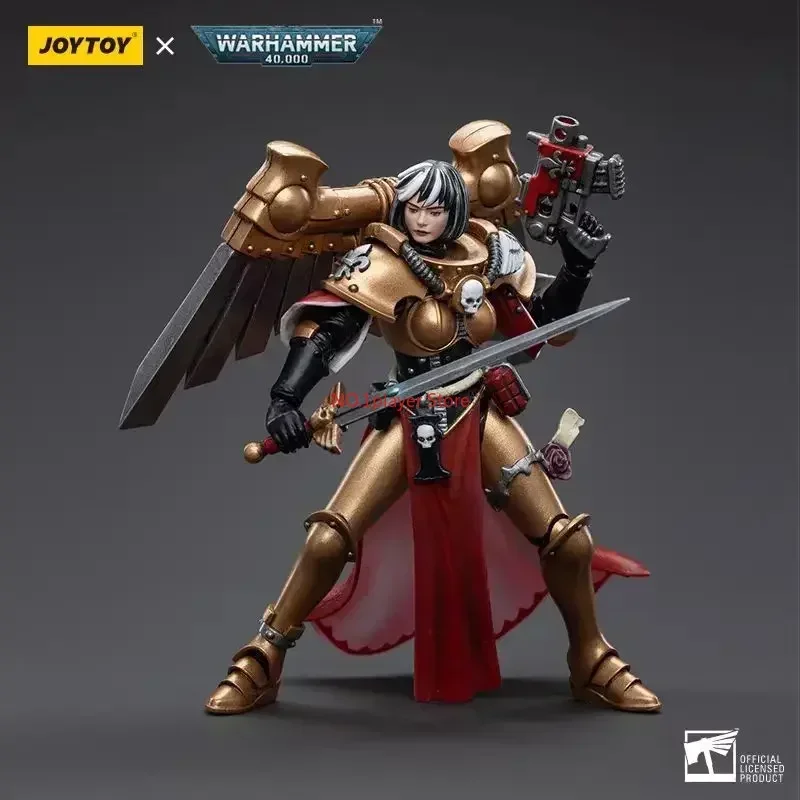 

JOYTOY Warhammer 40k 1/18 Action Figures Anime 10.7cm Adepta Sororitas Geminae Superia Collection Model Toys Official Store
