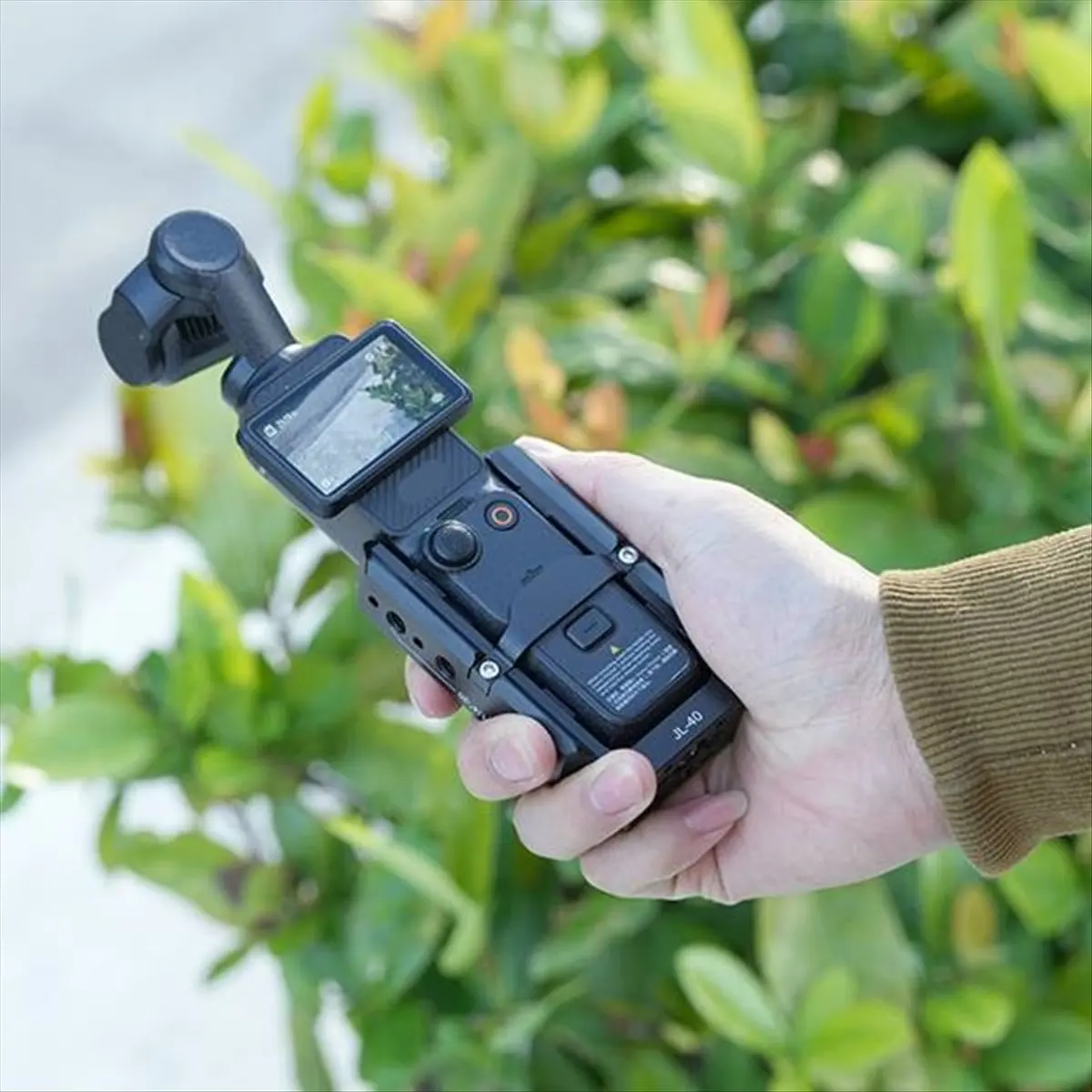 M85K  Cage for Pocket 3 Expansion Adapter Accessories for 3 Aluminum Protective Cage Metal Bracket Adapter Mount