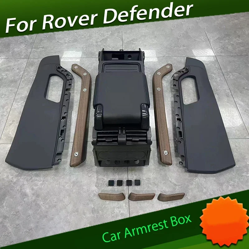 Easy Installation Car Handrail Suitable for Land Rover Defender Low Upgrade High Armrest Box Car Interior Modification Parts