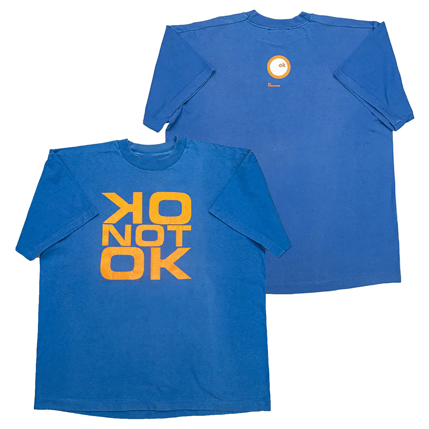 1994 Radiohead OK Computer Album Casual T-Shirt Luxury Band Brand