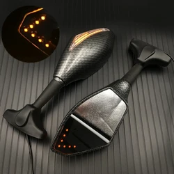Motorcycle Rearview Mirrors Turn Signals Indicator LED Lights FOR Honda CBR1100XX CBR 1100 CBF1000 VTR 1000 F FIRESTORM