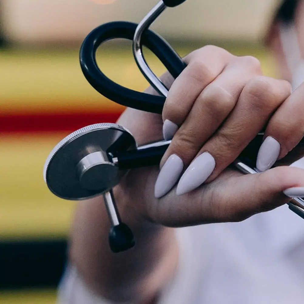 24Pcs Replacement Ear Tips for Stethoscope Medical Grade Silicone Soft Elastic Comfortable Universal Fit Ideal for Hospital