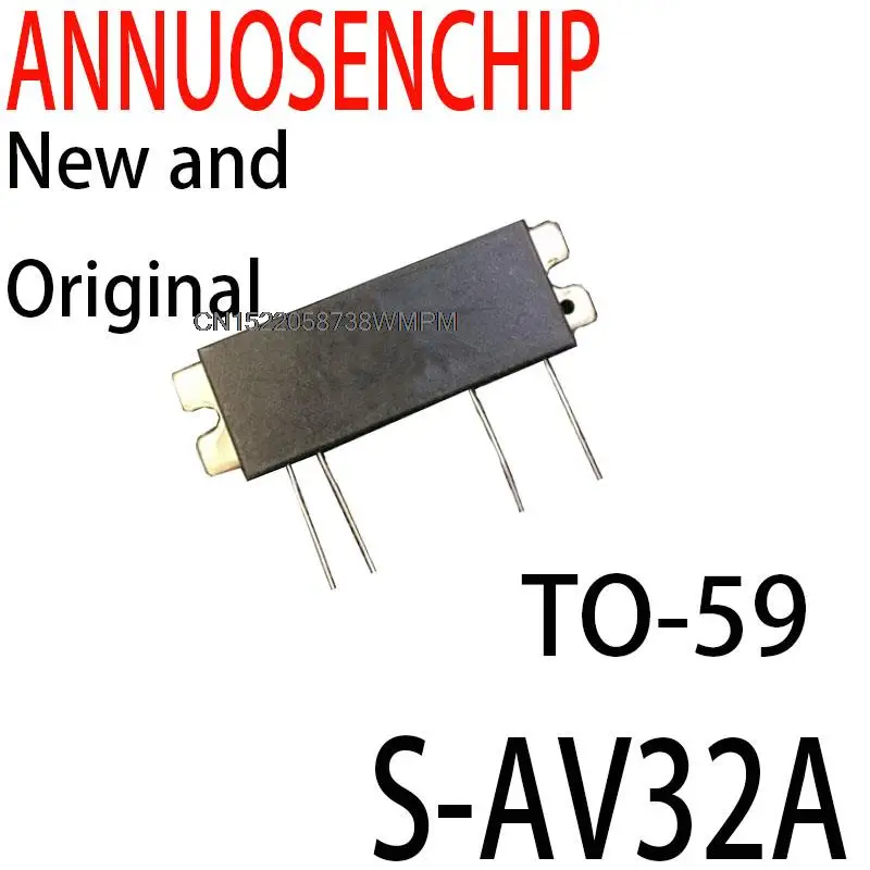 1PCS S-AV32  SAV32 S AV32 RF POWER AMPLIFIER MODULE Best quality NEW ORIGINAL TO-59 S-AV32A