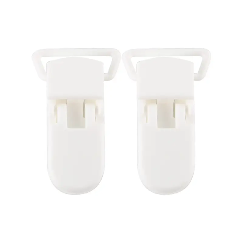 Sunrony 10Pc Plastic Pacifier Clips Holder For DIY Pacifier Chain Necklace Accessories Components For Jewelry Making - Image 12