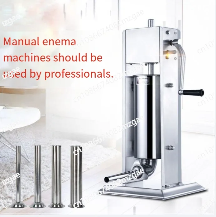 Daily Irrigation 500kg 2 3 5 7 10 15 liters commercial hand crank sausage machine enema machine110-240V