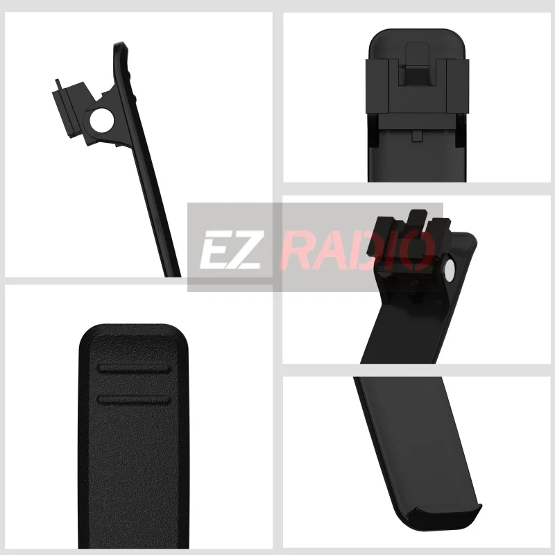5R Mini Belt Clip Walkie Talkie Radio Battery Clip Compatible with UV-5R Mini Two Way Radio Walkie Talkie Replacement Accessory view 4