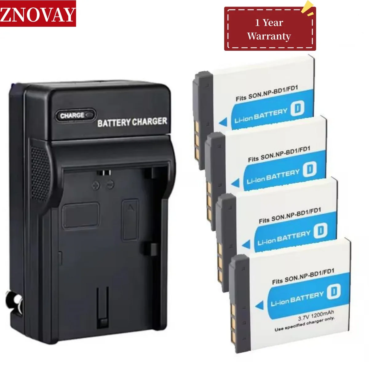 1200mAh NP-FD1 NP-BD1 NP BD1 FD1 Camera Li-ion Battery For SONY DSC T300 TX1 T900 T700 T500 T200 T77 T900 T90