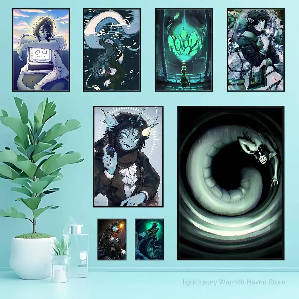 

P-Pressure S-Sebastian S-Solace Club Bar Paper Vintage Poster Wall Art Painting Bedroom Study Stickers