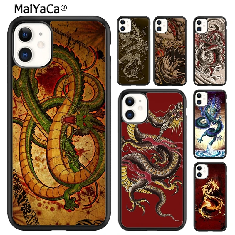 Legendary Chinese Dragon Phone Case For iPhone 16 15 14 plus XR XS 11 12 13 pro max Shell Cover coque