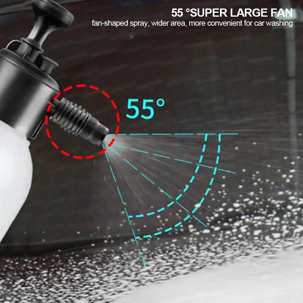 مضخة يدوية تعمل بالرش الرغوي ، ضغط يدوي ، بخاخة مياه ، غسيل السيارات ، لانس رغوة الثلج اليدوي #4