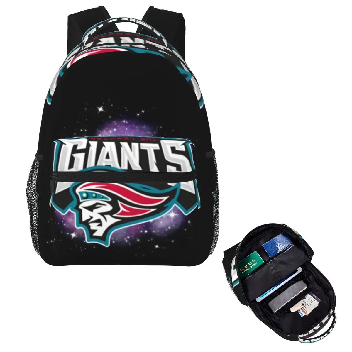 

Рюкзак для хоккея с шайбой Belfast Giants, Лидер продаж, рюкзак большой емкости, детская сумка для книг, школьная сумка, сумки на плечо для мужчин и женщин