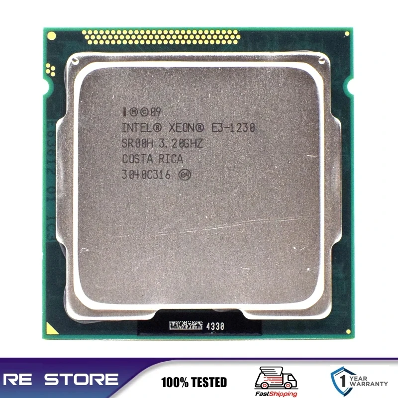 مراجعة شاملة لمعالج Intel Xeon E3 1230 بتردد 3.20GHz: الأداء المثالي للمحترفين والمستخدمين المتقدمين
