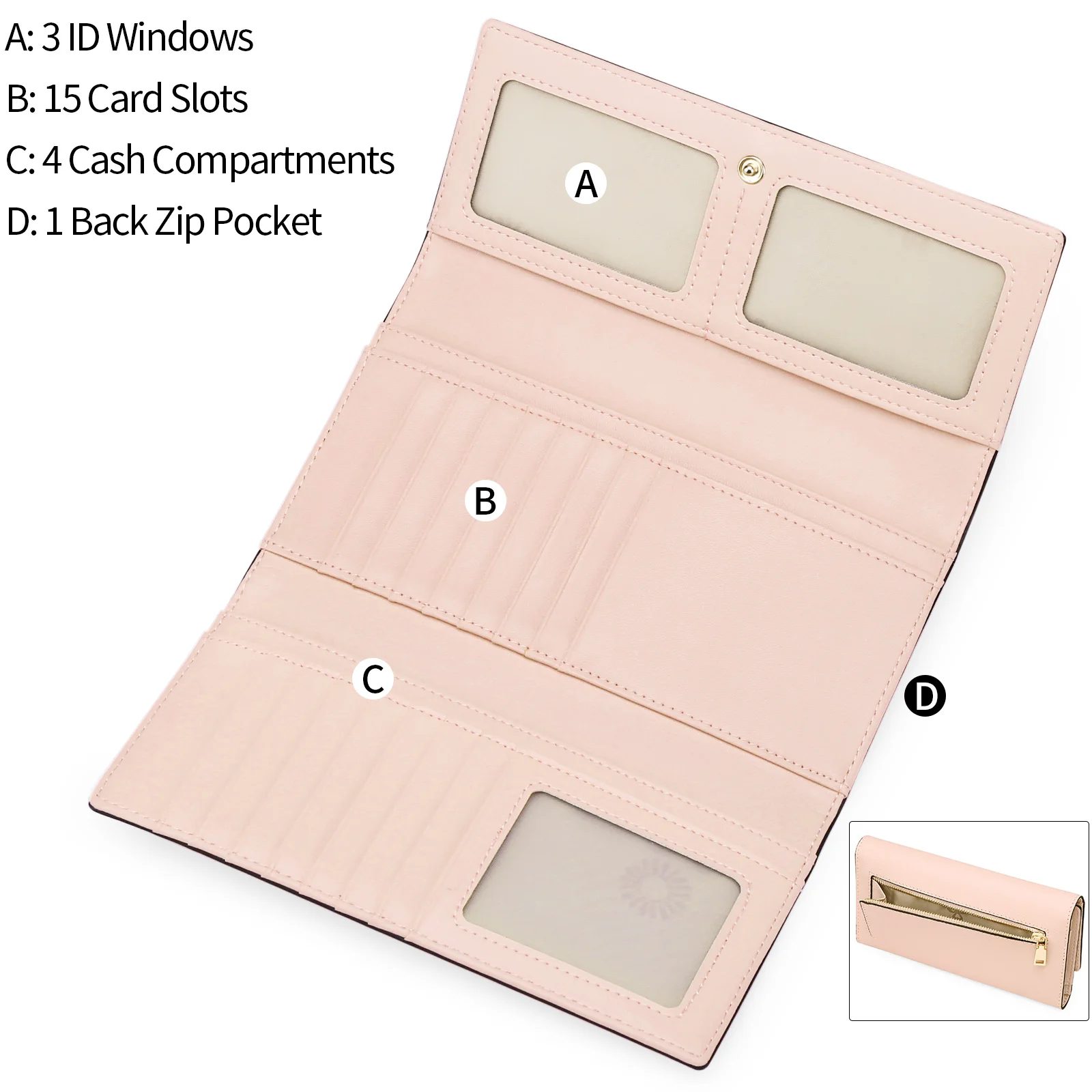 새로운 슬림 천연 가죽 여성 지갑 여성용 롱 클러치 동전 지갑 럭셔리 디자인 지갑 및 지갑 여성 카드 홀더 지갑