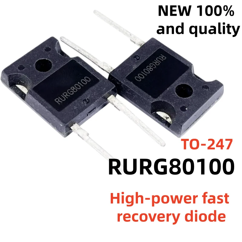 5/PCS quality RURG30120 RURG50120 RURG80100 RURG50100 RHRG RURG TO-247 RHRG30120 RHRG60120 RHRG80100 RURG30100 High-power Diode