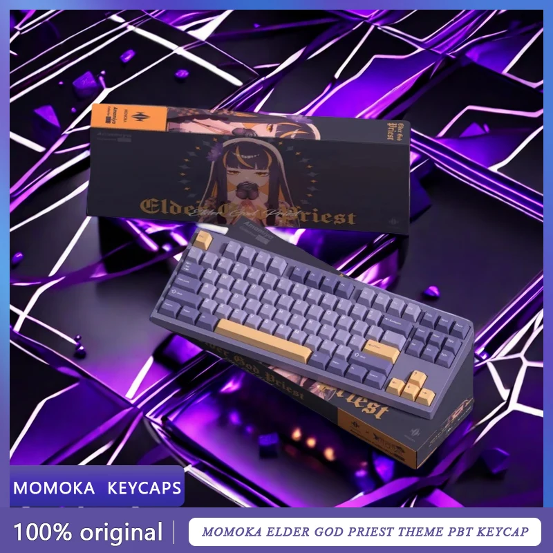 

MOMOKA Elder God Priest mixed PBT keycaps Customized Mechanical Keyboard Creative keycap Customized key cap Numpad kit