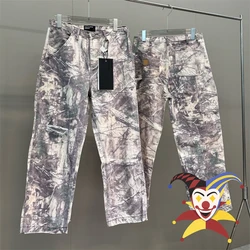 Enfants Riches Deprimes Camouflage Of Withered Tree Branche Denim Pants Jeans Men Women 1:1 High Quality Casual Joggers Trousers