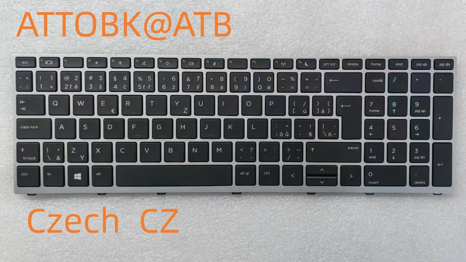 Original US /RU/CF/IT/SP/LA/CZ/BE/CZ/UK Laptop Keyboard For HP ProBook 450G5/455G5/470G5/L00739-001/L09593-001/L01027-001 4