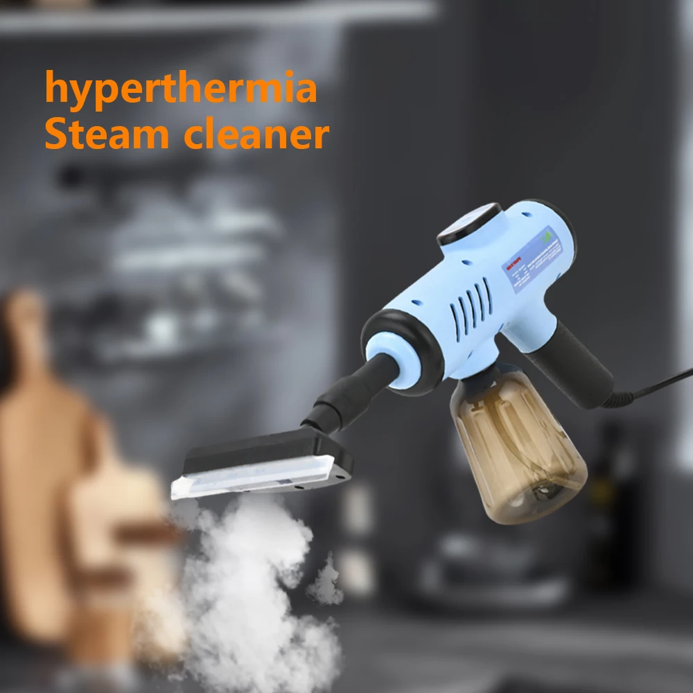 110V/220V handheld digital display cleaning machine Small high pressure steam home car with three speed temperature control heat