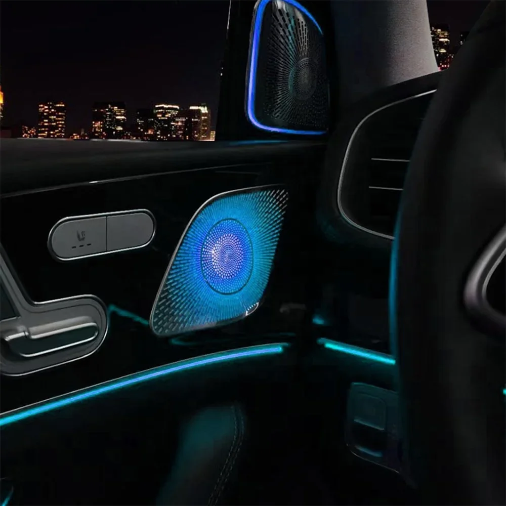 

Light Atmosphere Car Interior Ambient Lights With APP Music Wireless Remote Control