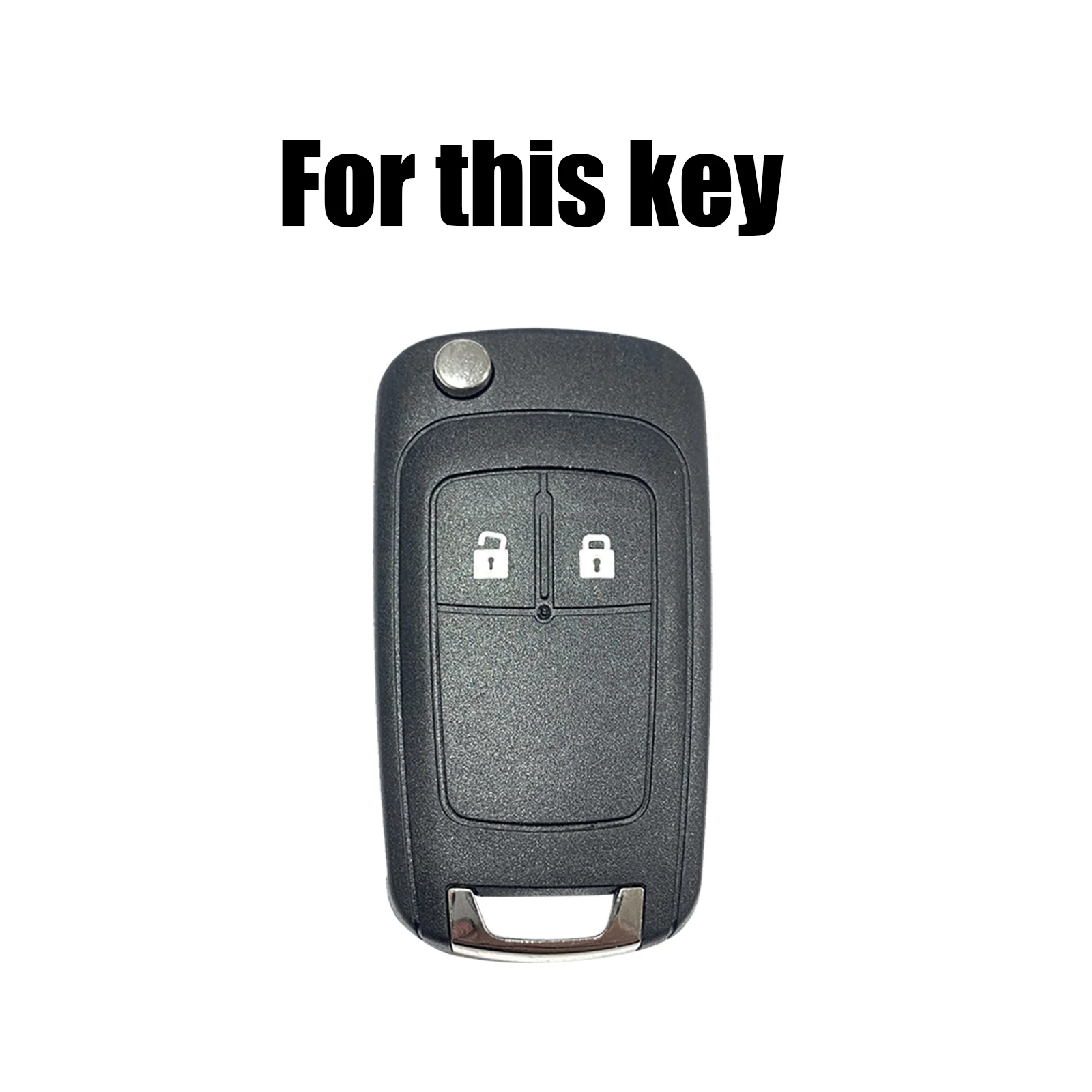 For Opel Vauxhall Astra J Corsa D Zafira C Mokka Insignia A Cascada Karl Adam Silicone Remote Key Case Fob Shell Cover 2 Button