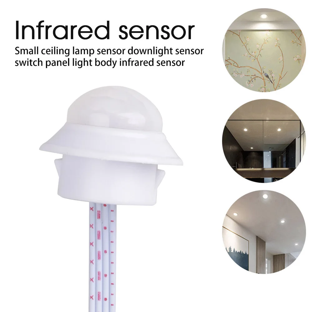 Switch 220V IR Infrared Module Body Sensor Intelligent Light Lamp Motion Sensing Switch Adjustable Movement Sensing PIR Switch