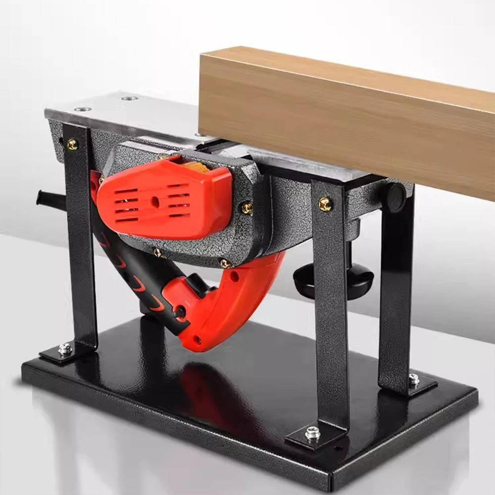 Tungfull Multifunctional Handheld Electric Planer Portable Benchtop Woodworking Tool Press Plane Plate for Smooth Surfaces