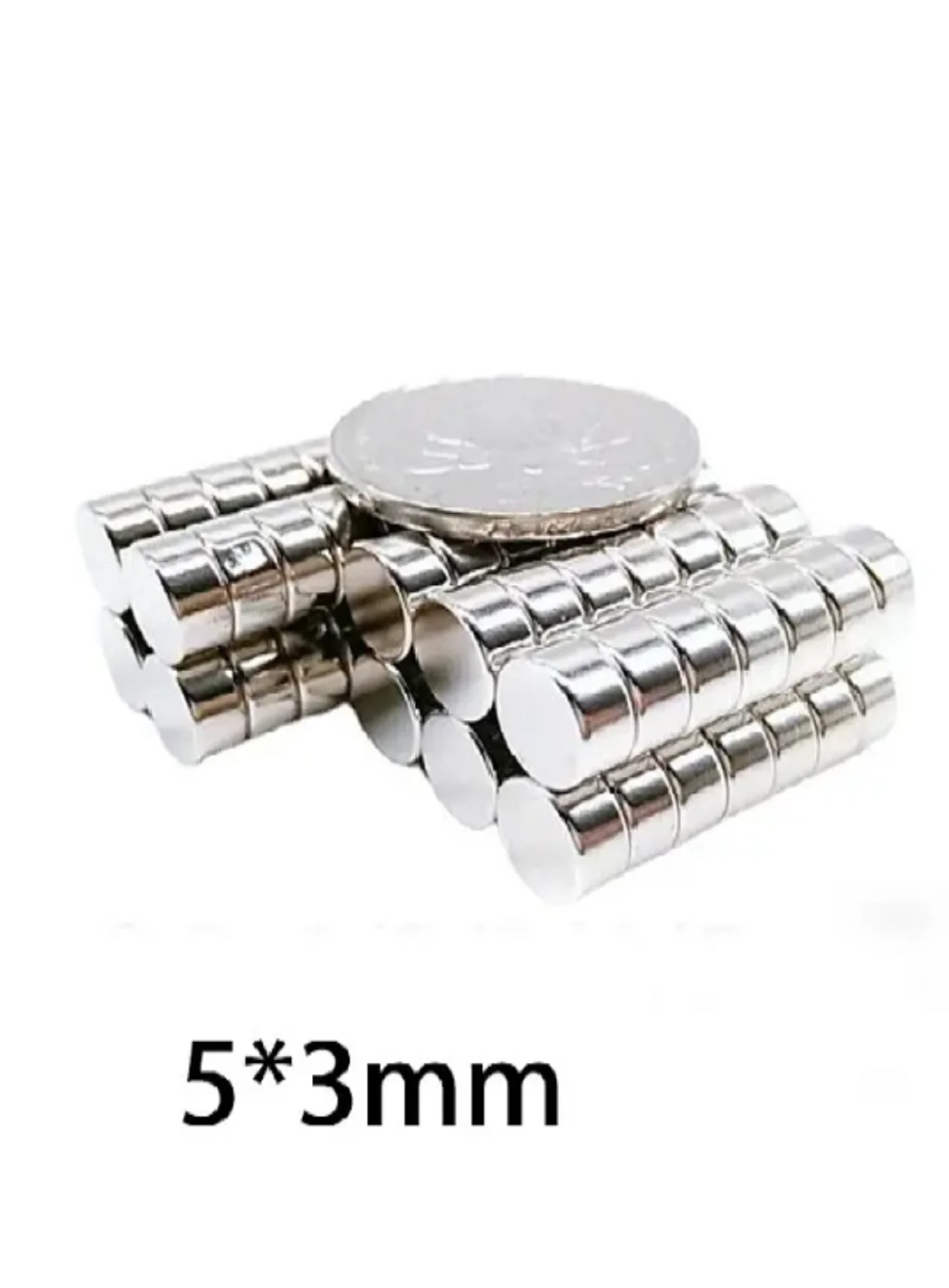 10/20/50/100/200pcs 5x3mm Round Magnets - Magnets for Whiteboard, Fridge & Office