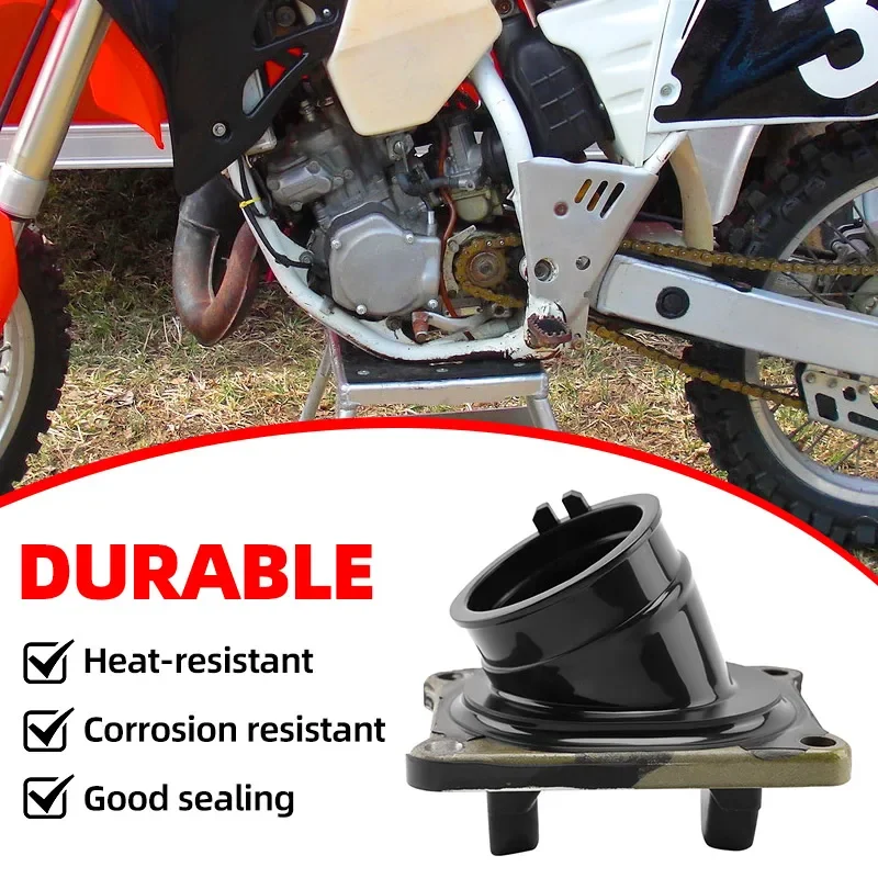 For Honda CR 125 R CR125R 1990-1995 16221-KZ4-700 Motorcycle Accessories Carburetor Intake Manifold Pad Black Air filter System - view 4