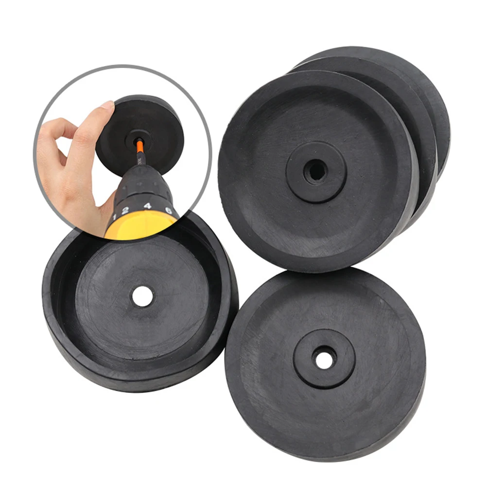 Black Rubber Electric Hammer Dust Cover Percussion Drilling and Ash Blocking Rubber Bowl Power tool accessory