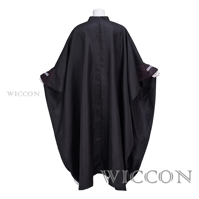 Medieval Papa Emeritus Cape Cosplay Costume Middle Ages Black Cloak With Hat Full Set For Adult Halloween Party Suit