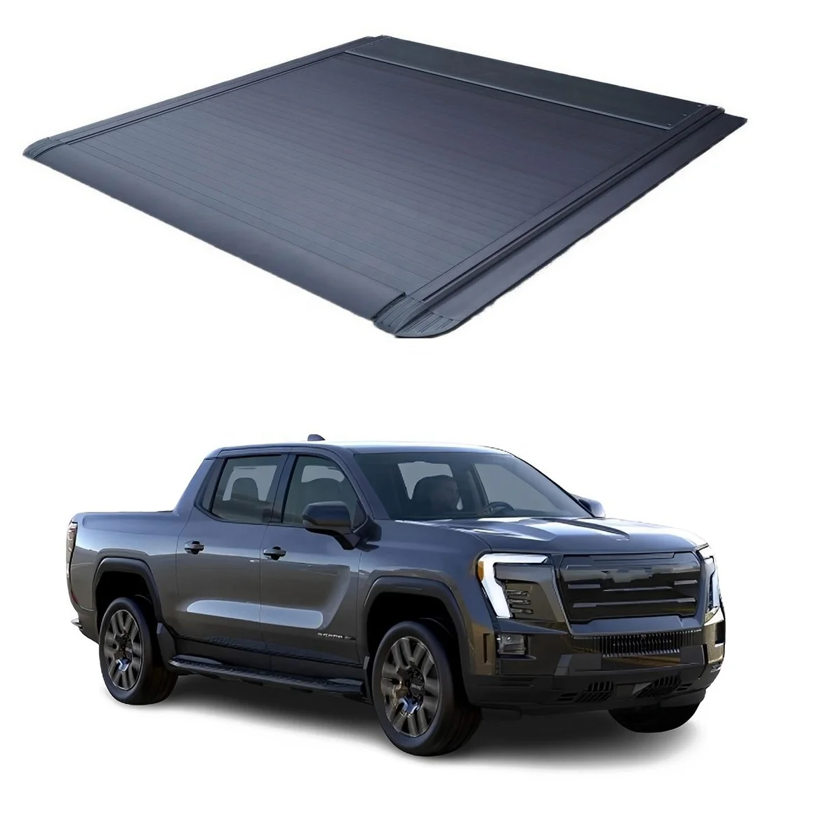 

Hot Selling Great Wall GWM Power Cannon Pickup Truck Bed Cover Waterproof Hard Aluminum Retractable Electric Roll Silverado