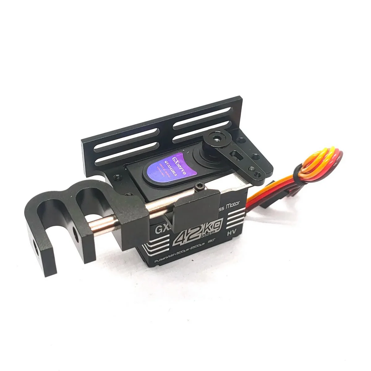 Dispositivo di rilascio a due volte Interruttore servo parabolico Dispositivo di lancio aereo Dispenser di coppia di grandi dimensioni per drone multirotore per la protezione delle piante RC