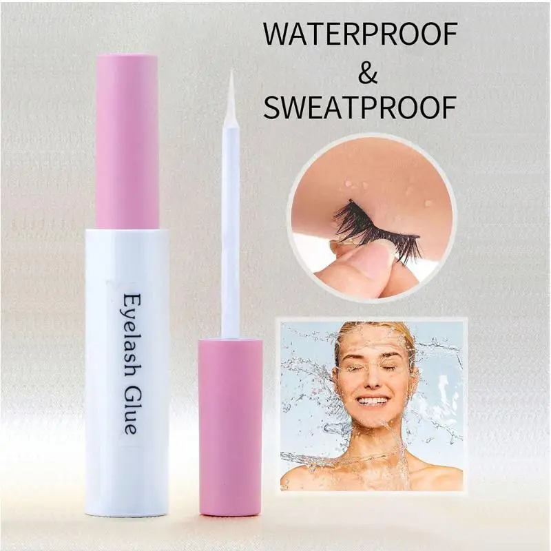 False Eyelash Glue Self Grafting Super Sticky Long Lasting Fast Dry Waterproof Non Irritating Low Allergy