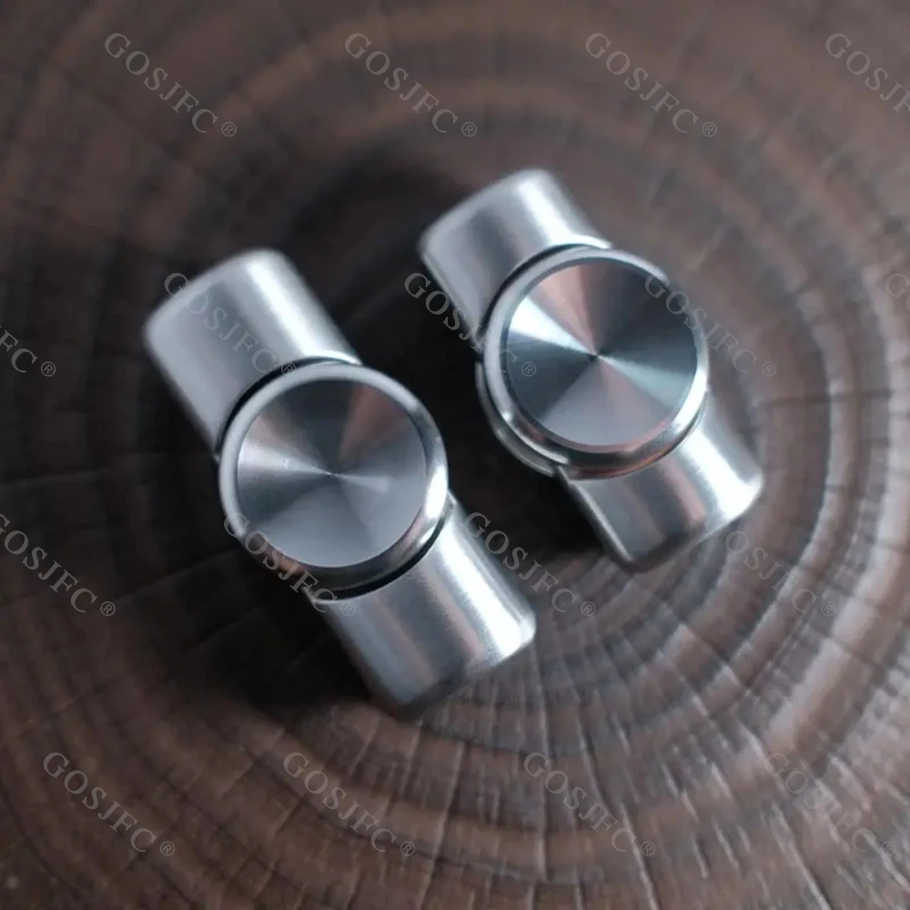 MiaoJia EDC Small Steel Column Mechanical Metal Feel Fidget Spinner Stress Relief Toy Desktop Toy Gift Fidget Toys For Adults