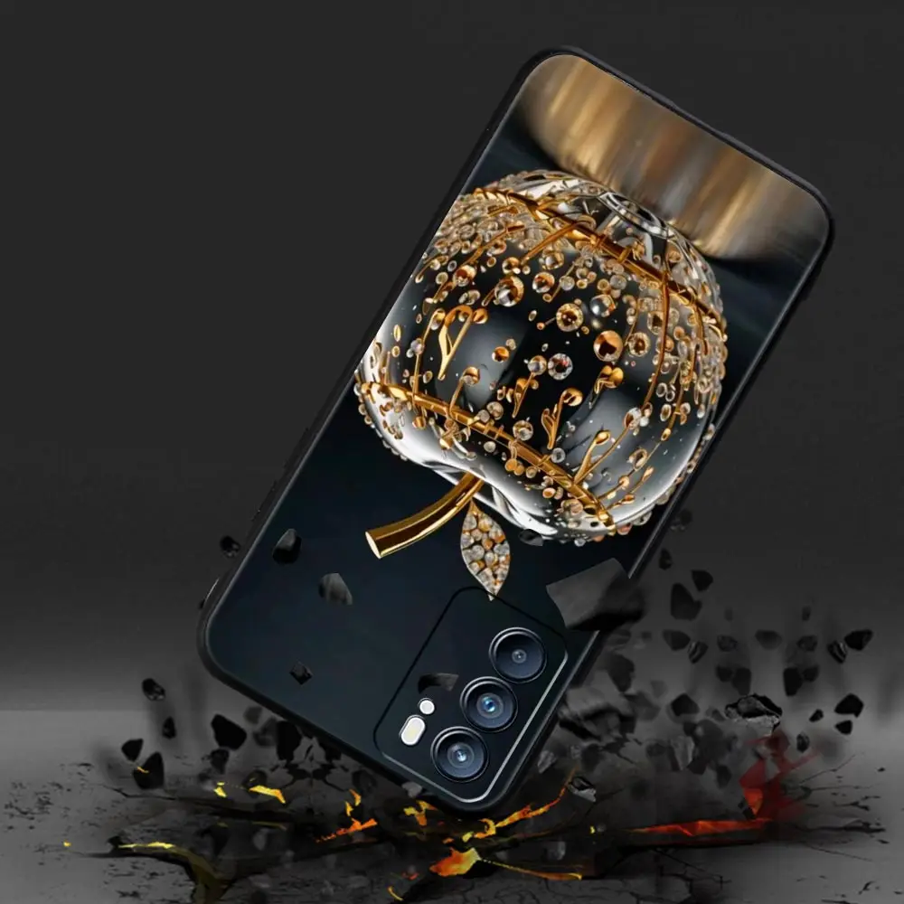 سعيد الأسود أبل قضية الهاتف ل ممن لهم A17 A31 A54 A57 A78 A79 A98 البحث X5 X6 رينو 6 7 8 10 11 12 13 F برو 5G لينة غطاء من البولي يوريثان أكياس #3