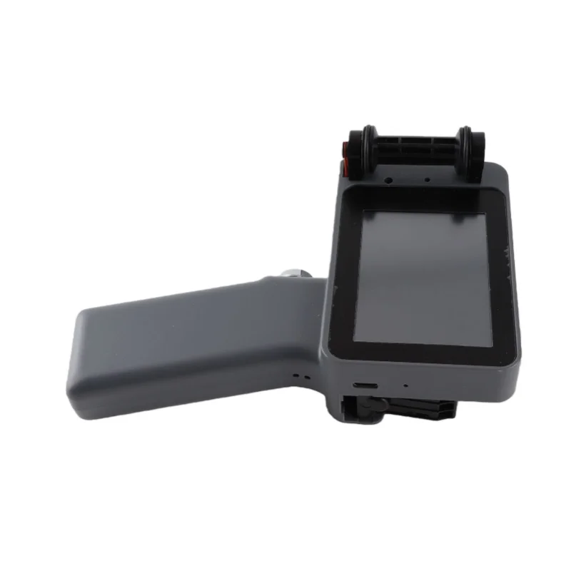 Handheld Inkjet Printer Silver Color 12.7mm HD LED 4.3 Inch Touchscreen Multifunctional Compact Coding Machine For Plastic