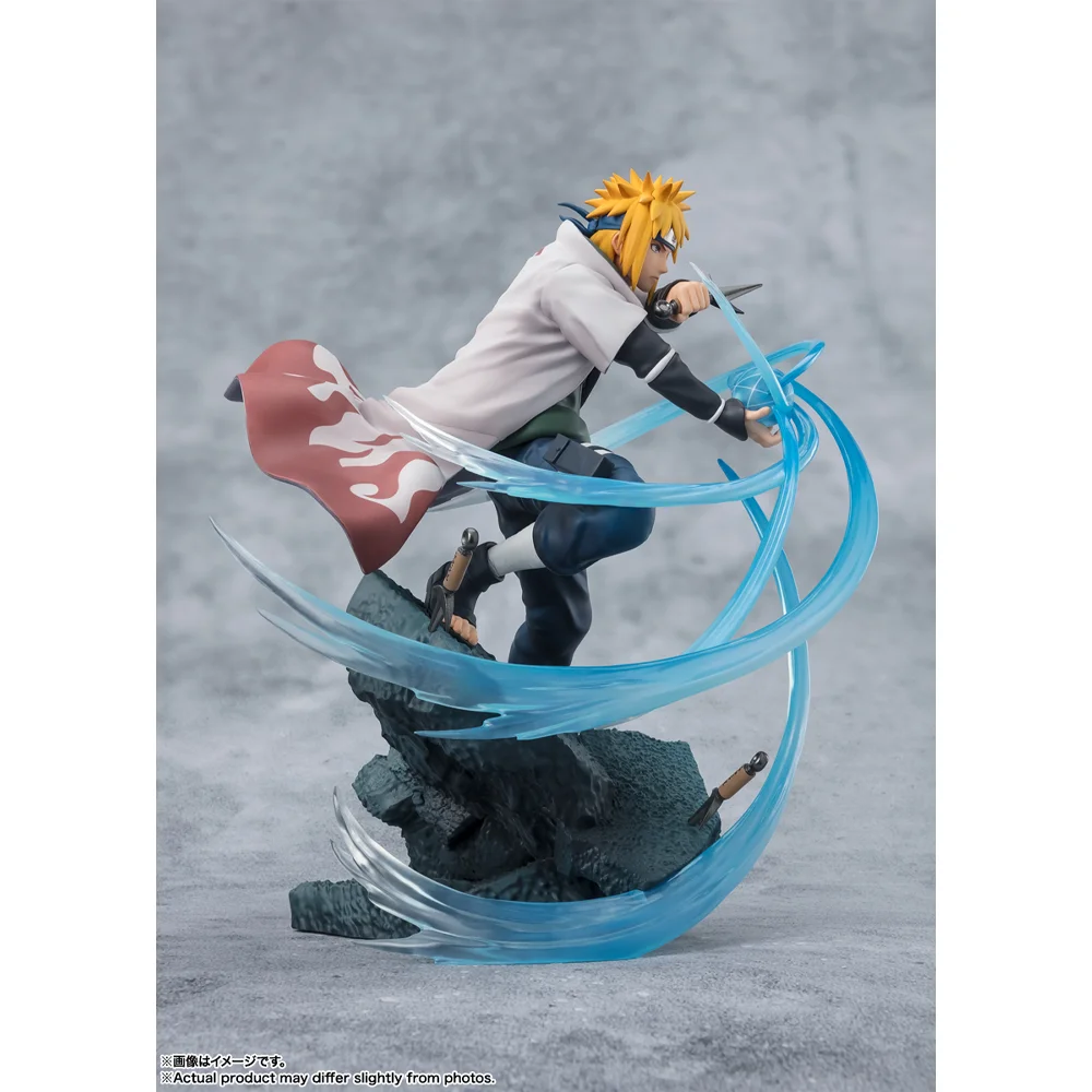 In Stock Original BANDAI Figuarts ZERO Rasengan Minato Namikaze Figure Anime Naruto: Shippuden Model Genuine Boxed Toy