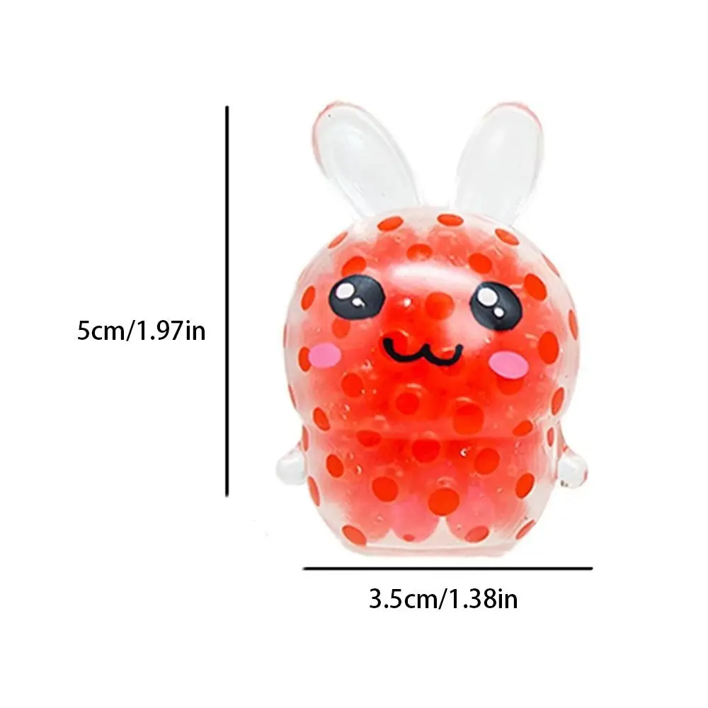 Cute Squishy Bunny Bunny Squeeze Mini Stress Relief Pinch Rabbit Squeeze Toy Easter Gift