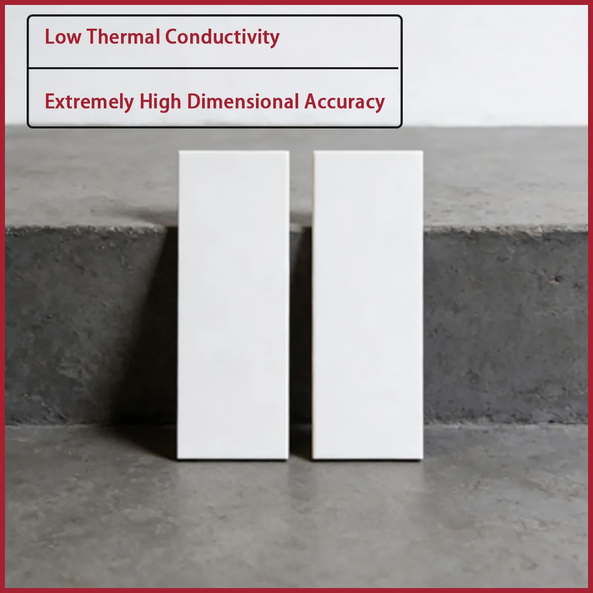 

Aluminum oxide ceramic square plate with a thickness of 0.25-3mm is used for machinery, electronics, metallurgy, etc