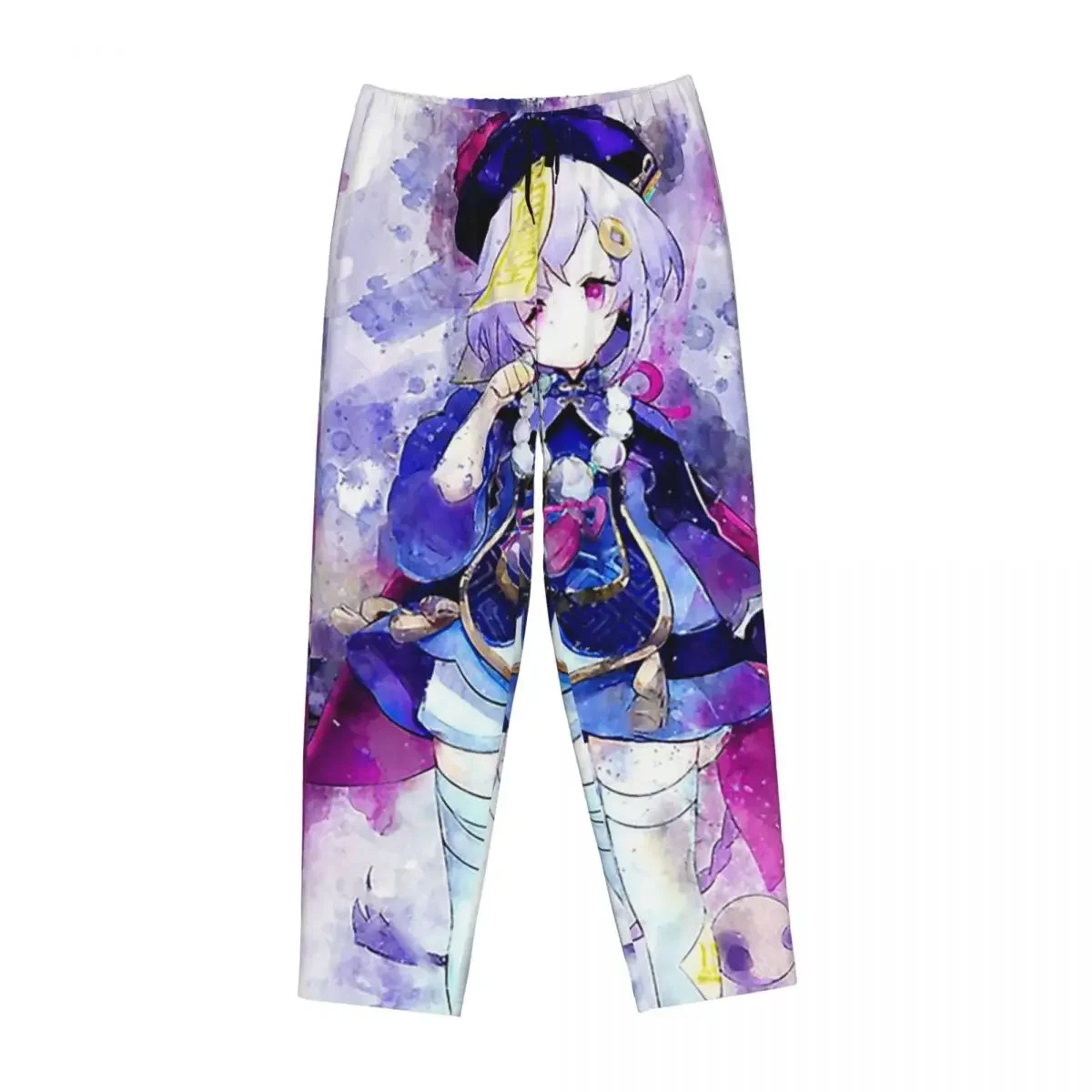 

Custom Genshin Impact - Qiqi Women Pajama Pants Lounge Sleep Sleepwear Bottoms with Pockets