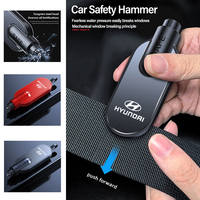 Car Safety Hammer Auto Emergency Glass Window Breaker Seat Belt Cutter Escape Tool For Hyundai NLINE I30 I20 Venue IX35 I40 IX20